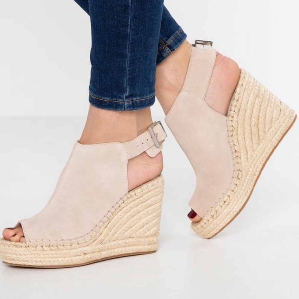 Kenneth Cole odette espadrille wedges open toe